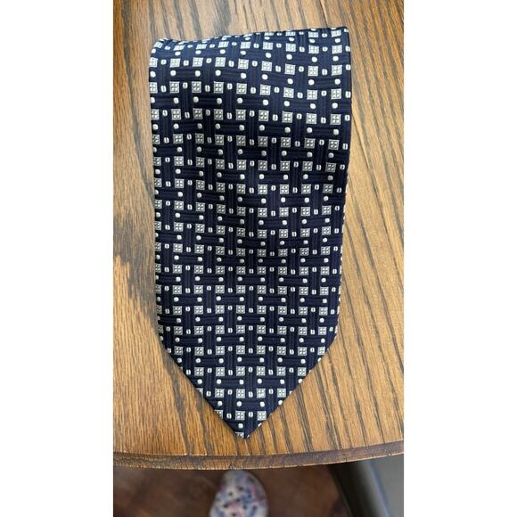 Valerio Garati Mens Tie 100% Pure Silk Tie Hand Made - Picture 1 of 4